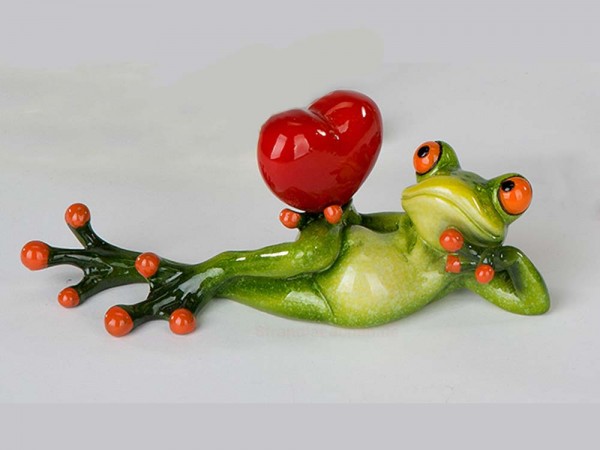 Frosch mit Herz
