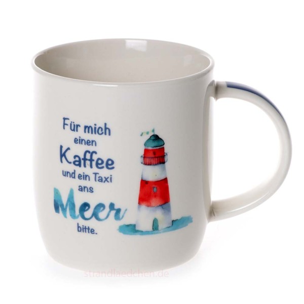 Becher Kaffee & Meer