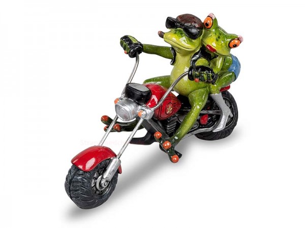 Frosch Biker Paar
