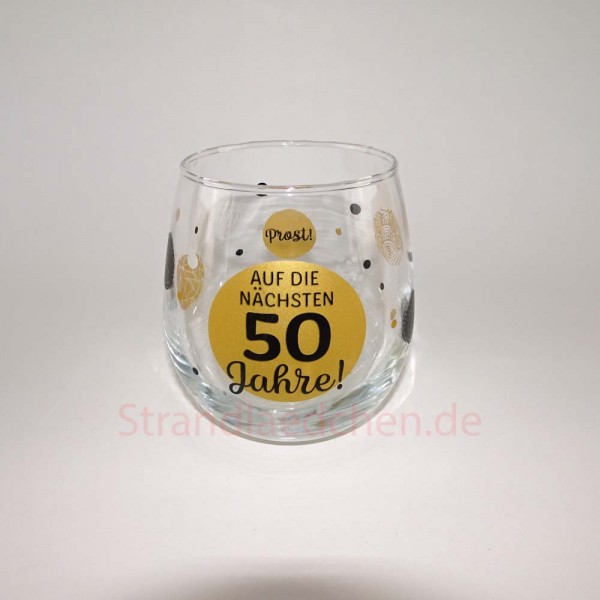 Trinkglas "50 Jahre"