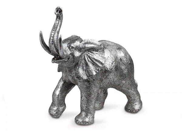 Elefant Antik Silber