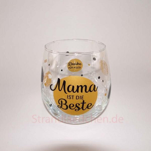 Trinkglas "Mama ist die Beste"